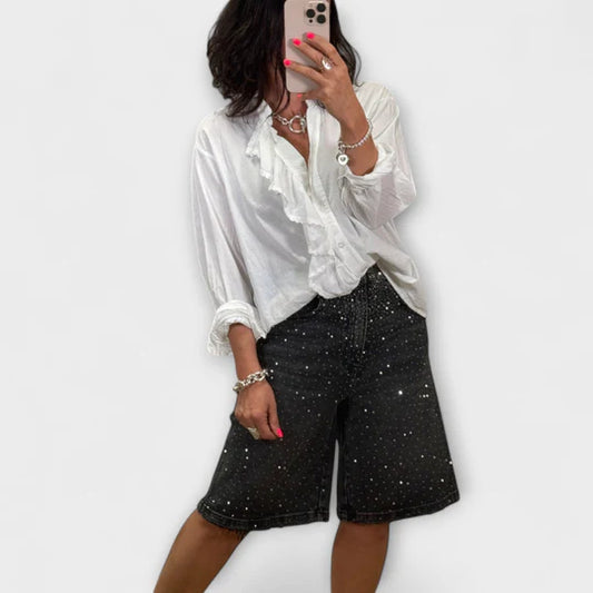 Sabrina - Maxikleid mit V-Ausschnitt